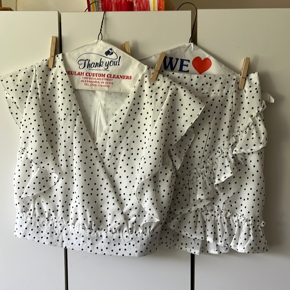 Mini Ruffle Skirt Set